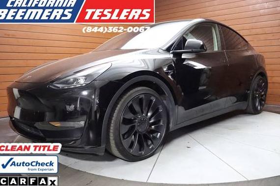 TESLA MODEL Y 2022 7SAYGDEF3NF552820 image